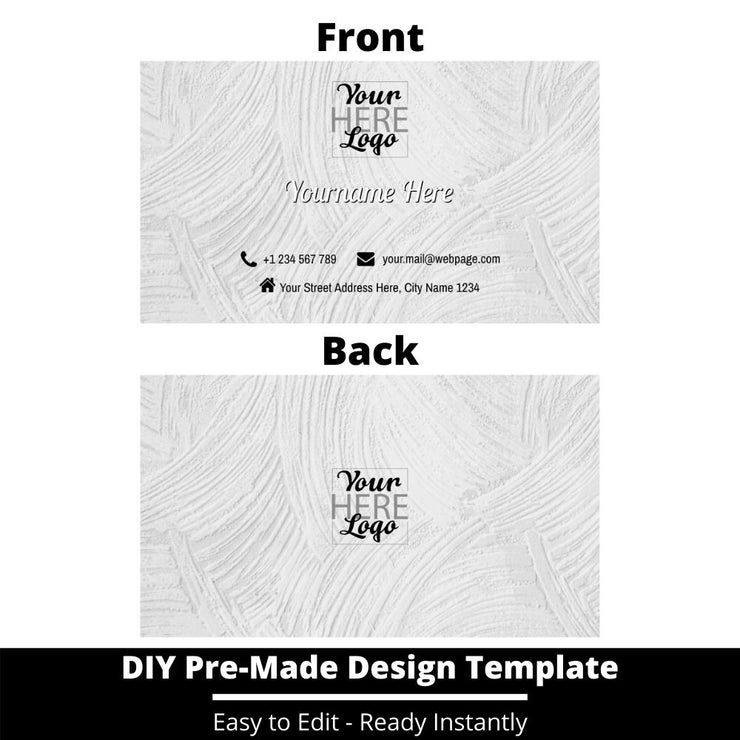 Business Card Design Template 153