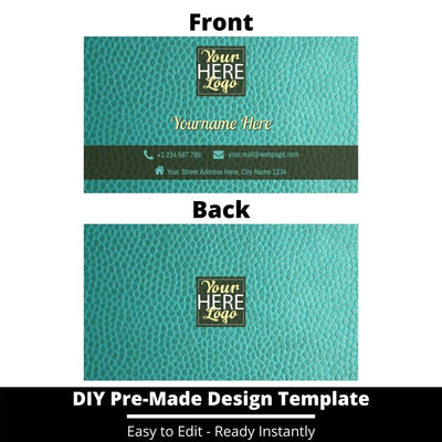 Business Card Design Template 163