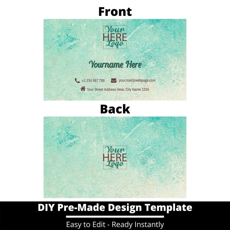 Business Card Design Template 166