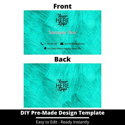 Business Card Design Template 169