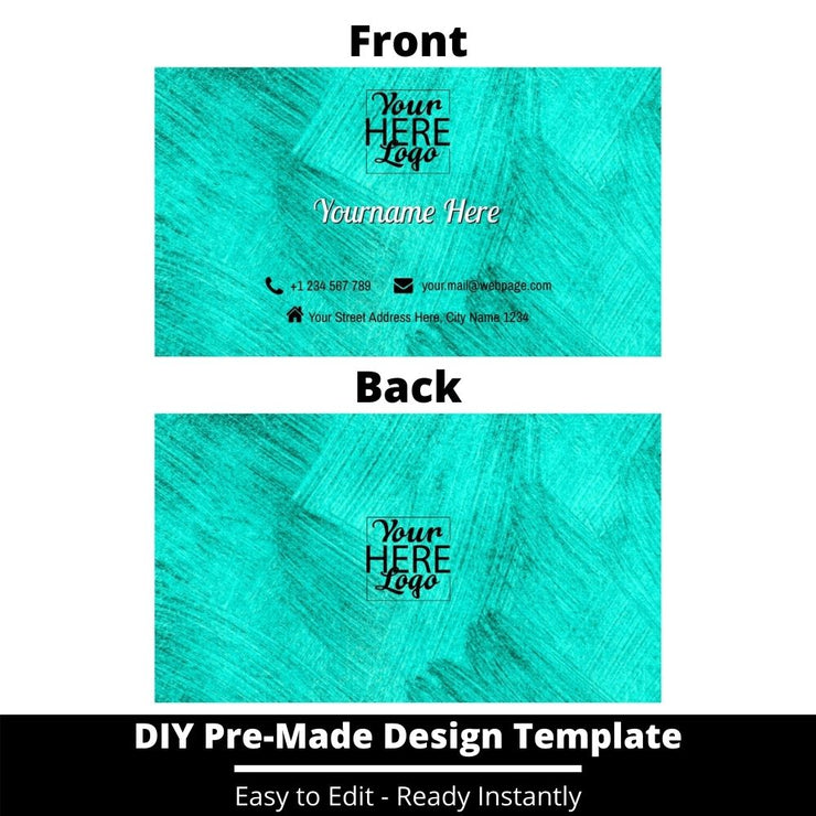 Business Card Design Template 169