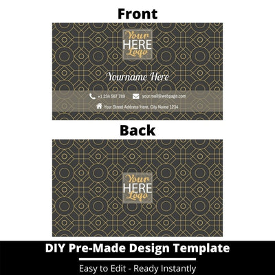 Business Card Design Template 177