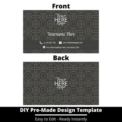 Business Card Design Template 181