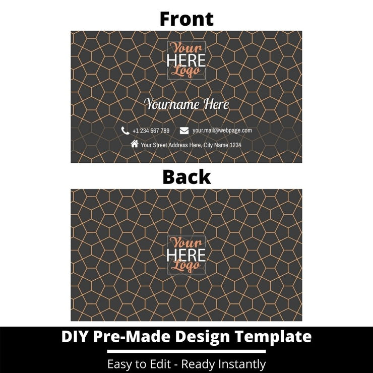 Business Card Design Template 183