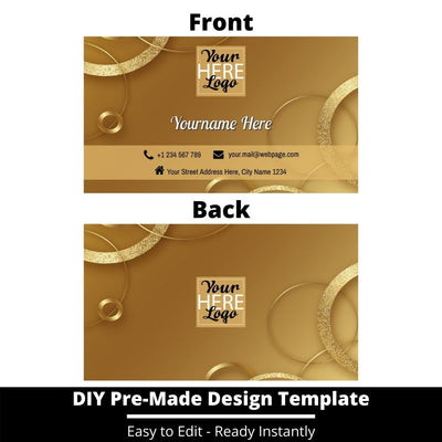 Business Card Design Template 193