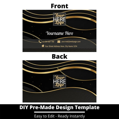Business Card Design Template 200