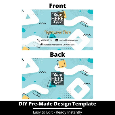 Business Card Design Template 238