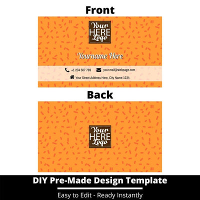 Business Card Design Template 244