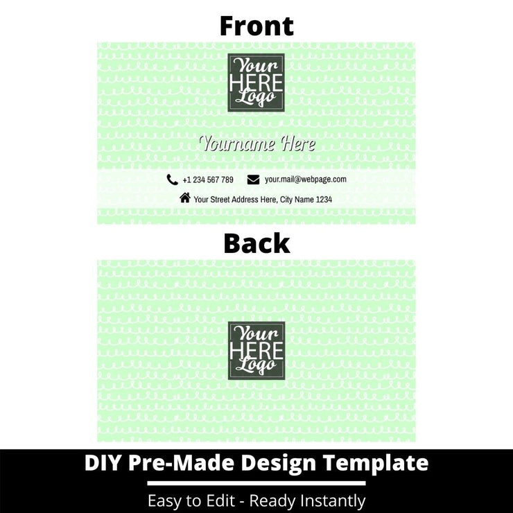 Business Card Design Template 249