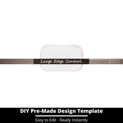 Large Edge Control Side Label Template 2