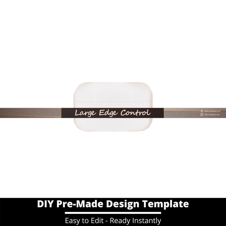 Large Edge Control Side Label Template 2