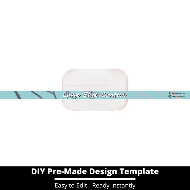 Large Edge Control Side Label Template 3