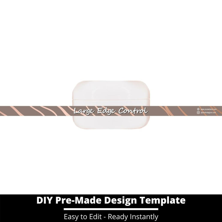 Large Edge Control Side Label Template 5