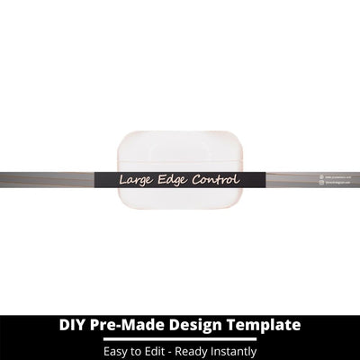 Large Edge Control Side Label Template 15
