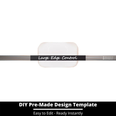 Large Edge Control Side Label Template 16