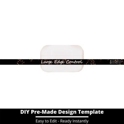 Large Edge Control Side Label Template 19