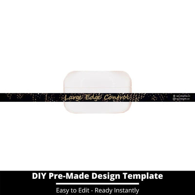 Large Edge Control Side Label Template 21