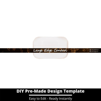 Large Edge Control Side Label Template 22