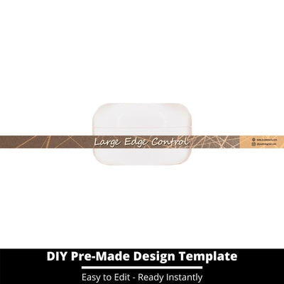 Large Edge Control Side Label Template 28