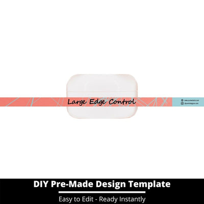 Large Edge Control Side Label Template 29