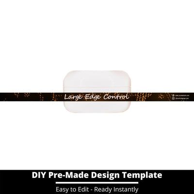 Large Edge Control Side Label Template 36