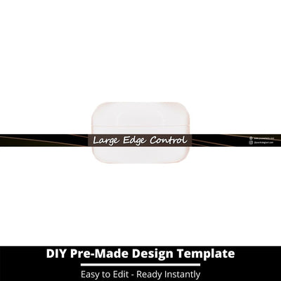 Large Edge Control Side Label Template 38