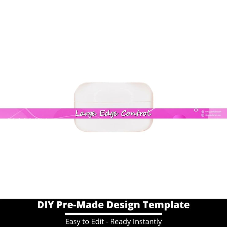 Large Edge Control Side Label Template 46