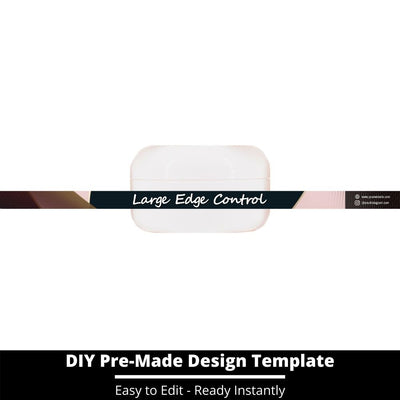 Large Edge Control Side Label Template 47