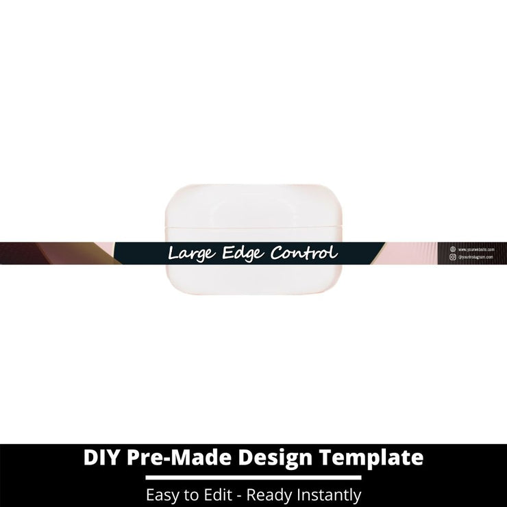 Large Edge Control Side Label Template 47