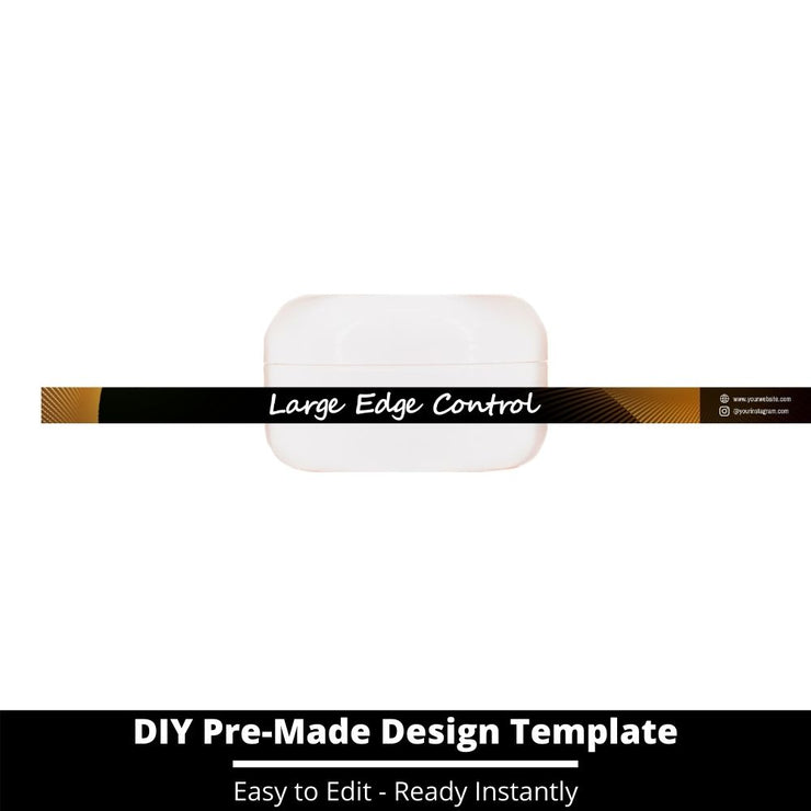 Large Edge Control Side Label Template 48