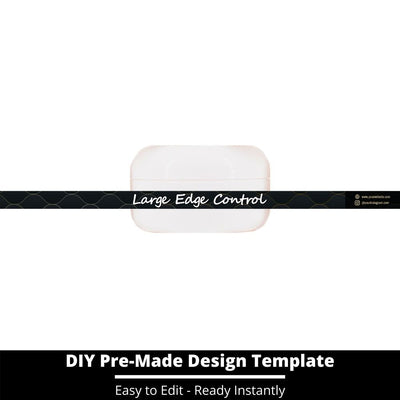 Large Edge Control Side Label Template 51