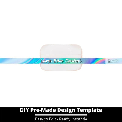Large Edge Control Side Label Template 57
