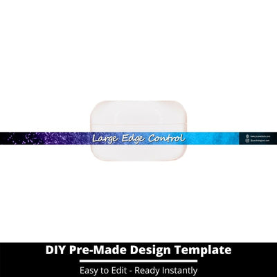 Large Edge Control Side Label Template 60