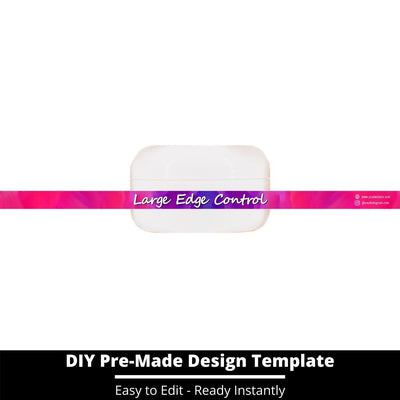 Large Edge Control Side Label Template 61