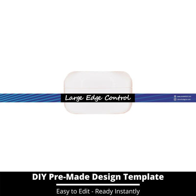 Large Edge Control Side Label Template 63