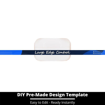 Large Edge Control Side Label Template 66