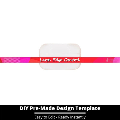 Large Edge Control Side Label Template 67