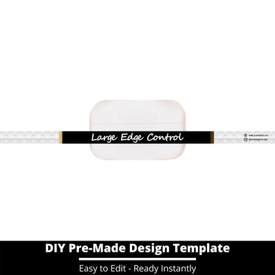 Large Edge Control Side Label Template 68