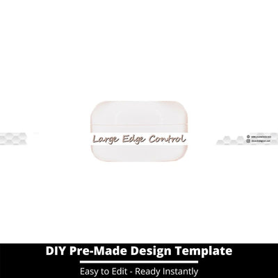 Large Edge Control Side Label Template 70
