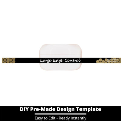 Large Edge Control Side Label Template 71