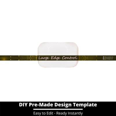 Large Edge Control Side Label Template 78