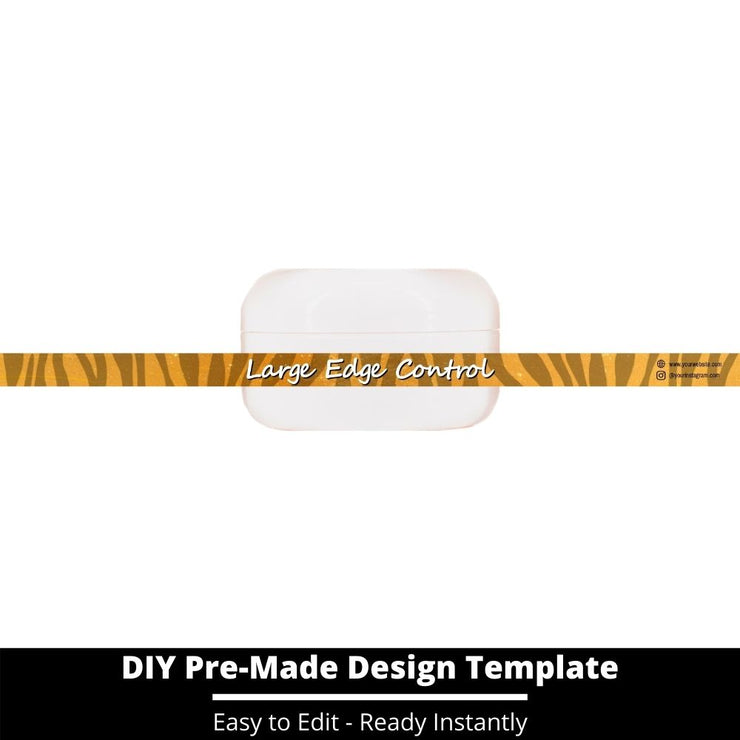 Large Edge Control Side Label Template 89