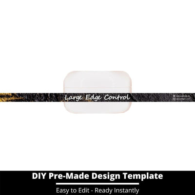 Large Edge Control Side Label Template 91