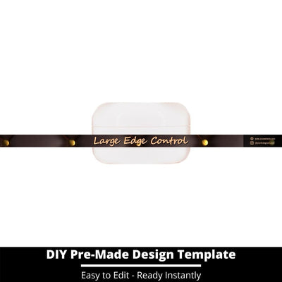 Large Edge Control Side Label Template 101