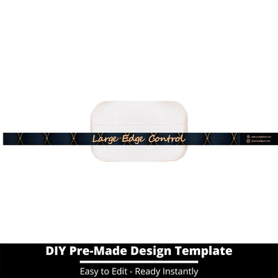 Large Edge Control Side Label Template 102