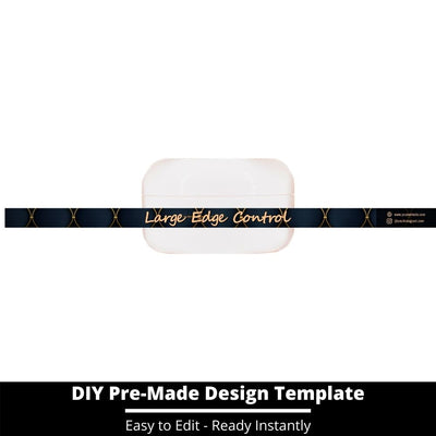 Large Edge Control Side Label Template 102