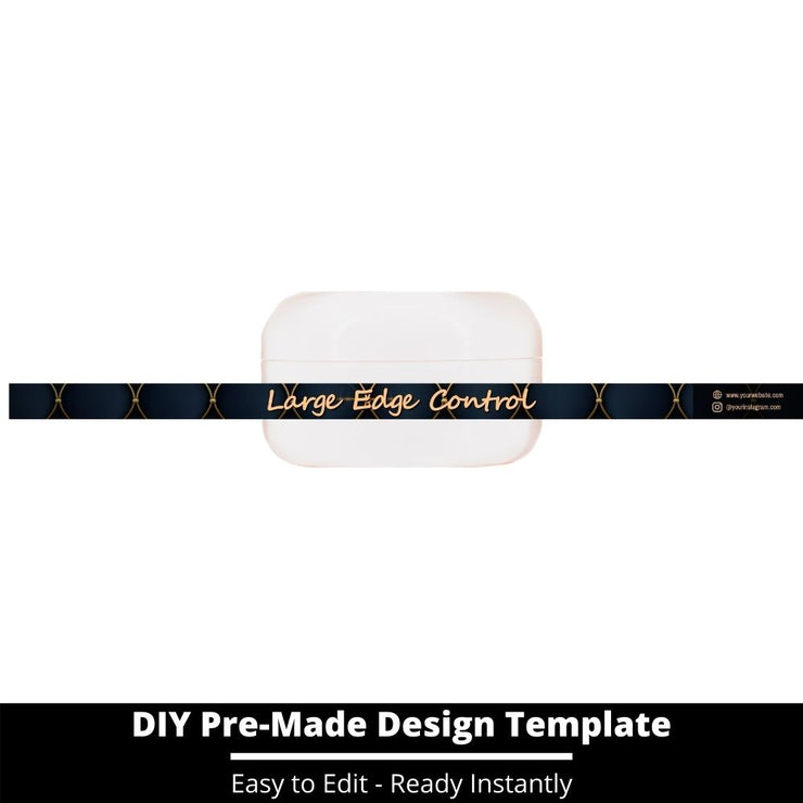 Large Edge Control Side Label Template 102
