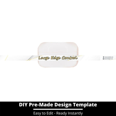 Large Edge Control Side Label Template 103