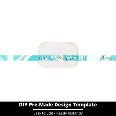 Large Edge Control Side Label Template 106