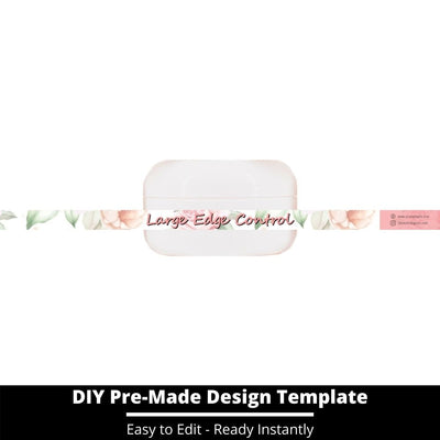 Large Edge Control Side Label Template 108